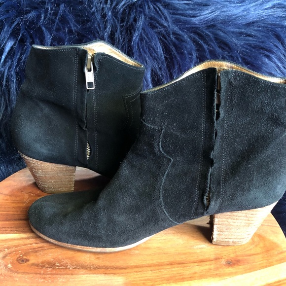 Isabel MARANT Etoile Dicker Black Leather Booties - Picture 3 of 15